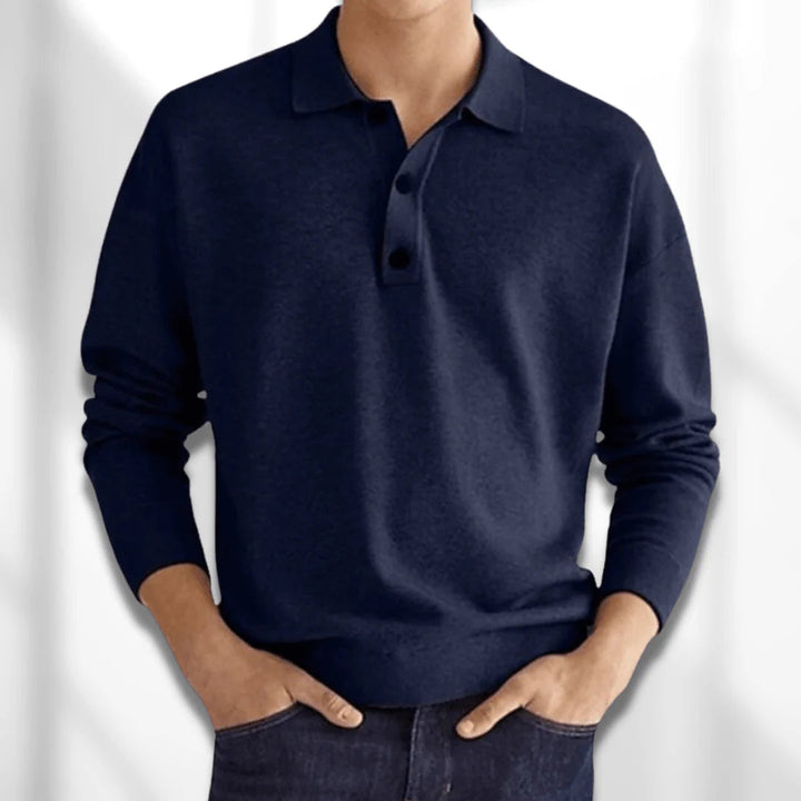 Levoire | Polo En Tricot Élégant Merensininen