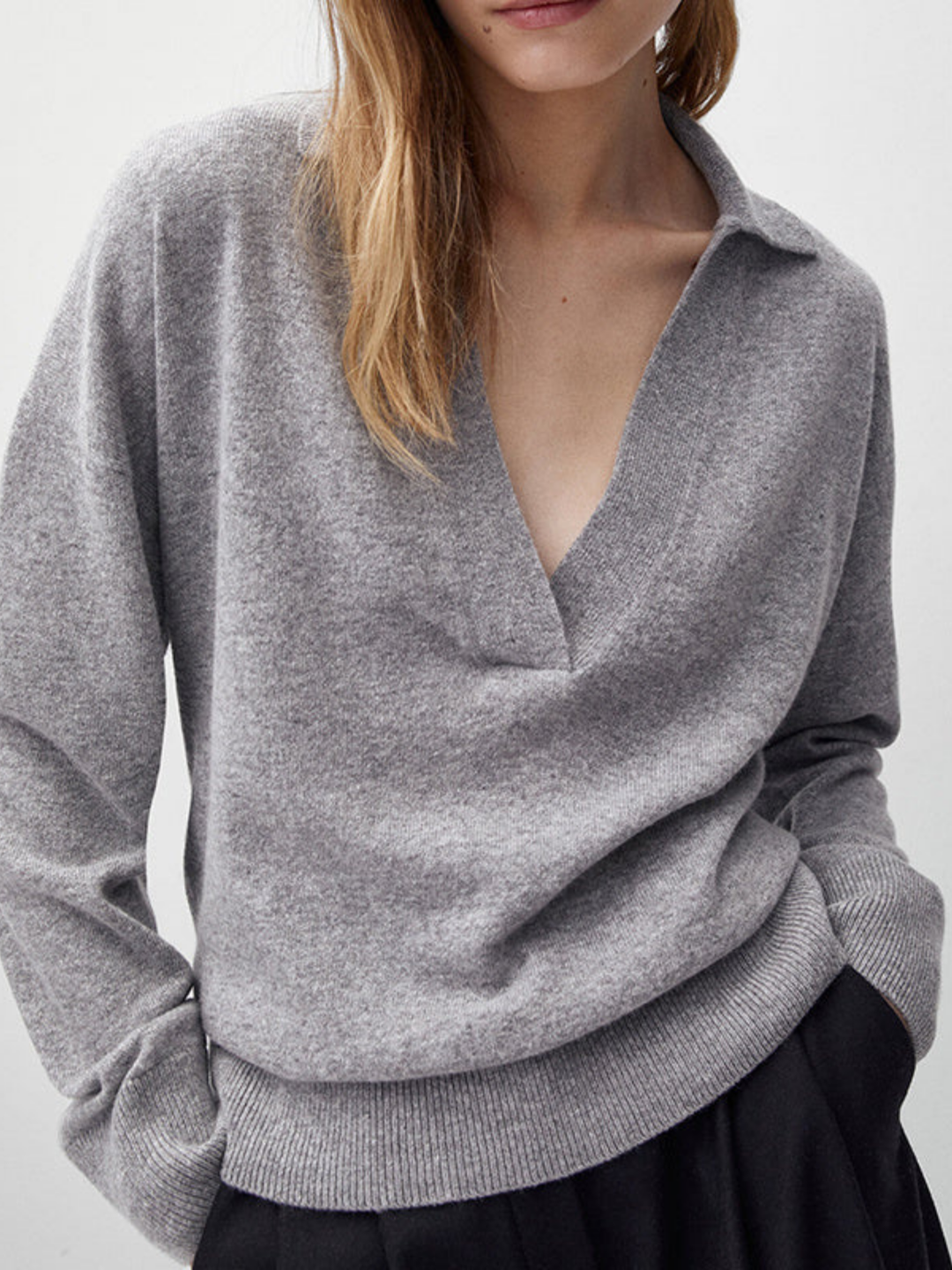 Levoire | Col Pull-Over Relaxant Taupe