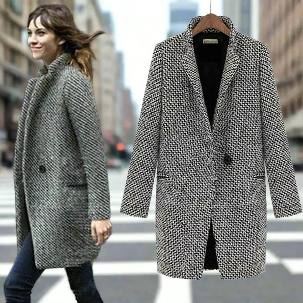 Levoire | Manteau long en tissu doux