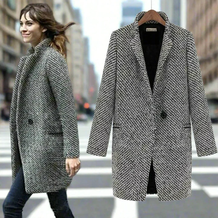 Levoire | Manteau long en tissu doux