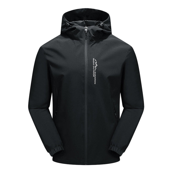 Levoire | Veste de plein air imperméable pour l'automne Noir
