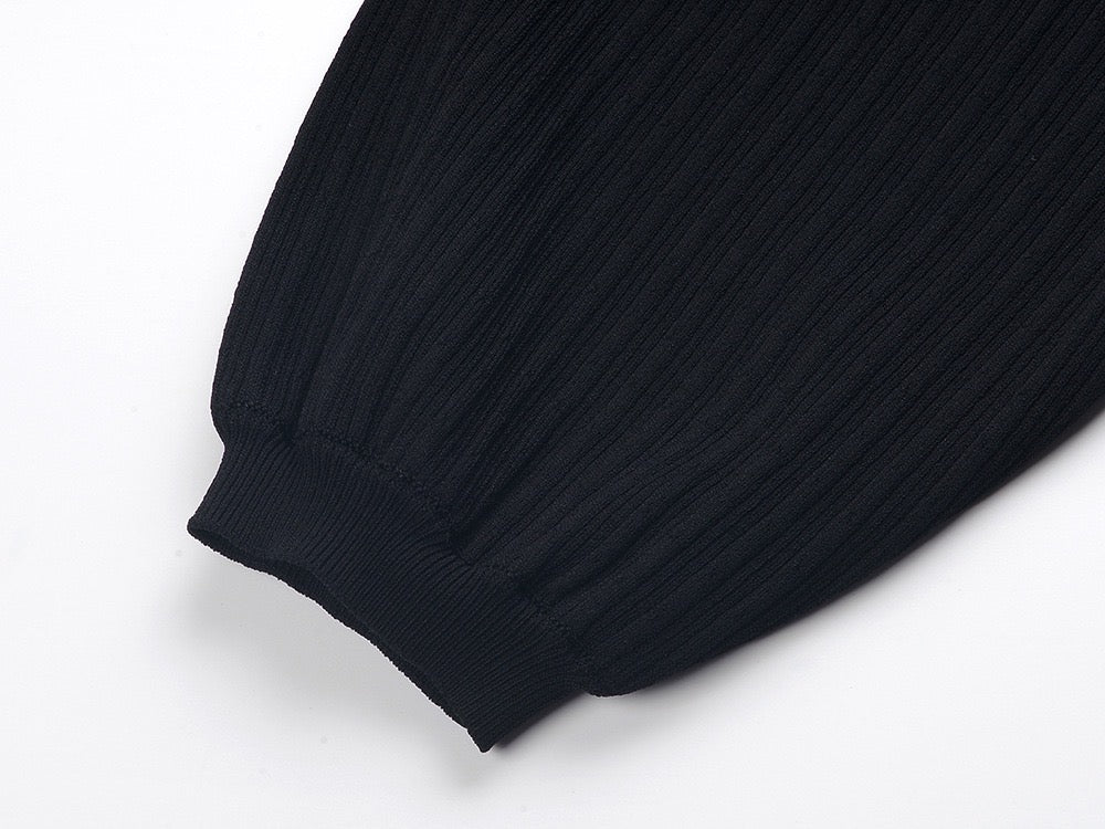 Levoire | Robe Midi À Col En Tricot