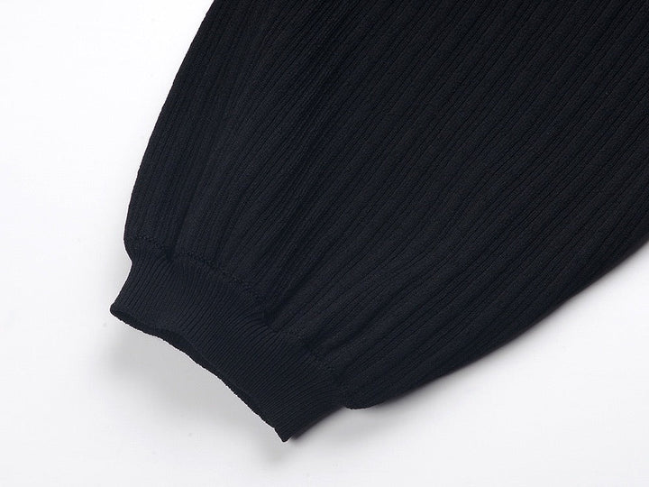 Levoire | Robe Midi À Col En Tricot