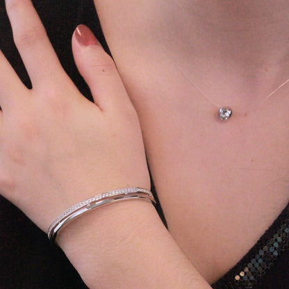 Levoire | Criss en laiton de haute qualité orné de 39 cristaux Autrichiens de très haute qualité - Livraison Offerte