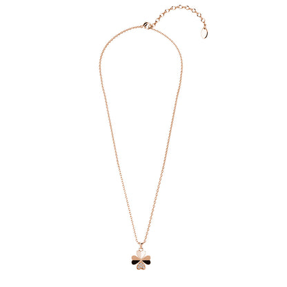 Levoire | et pendentif pétale Clover orné de 6 cristaux Swarovski - Livraison Offerte