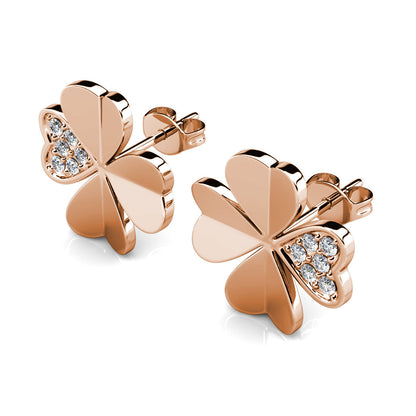 Levoire | et pendentif pétale Clover orné de 6 cristaux Swarovski - Livraison Offerte