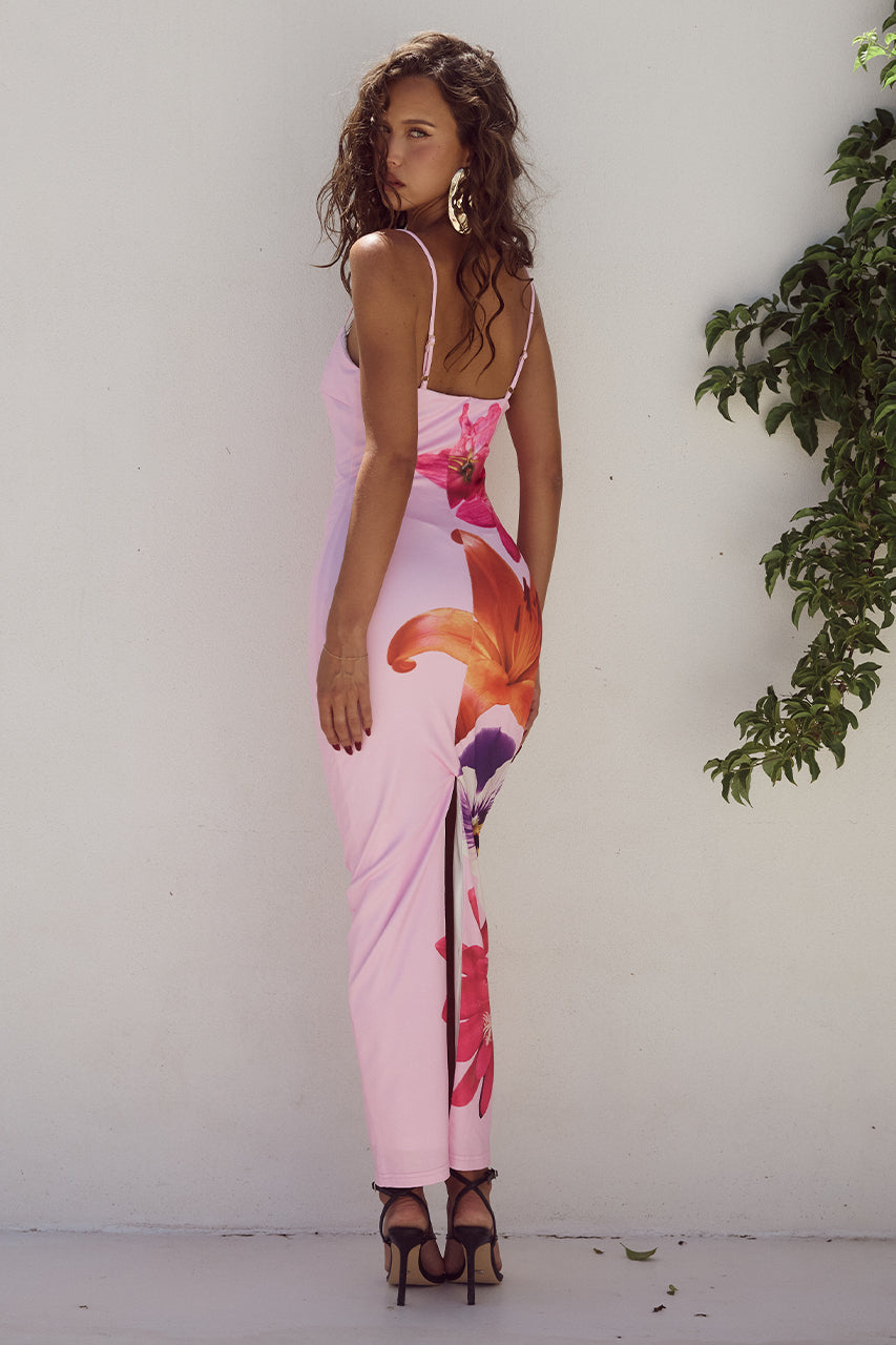 Levoire | Robe Bodycon À Imprimé Floral