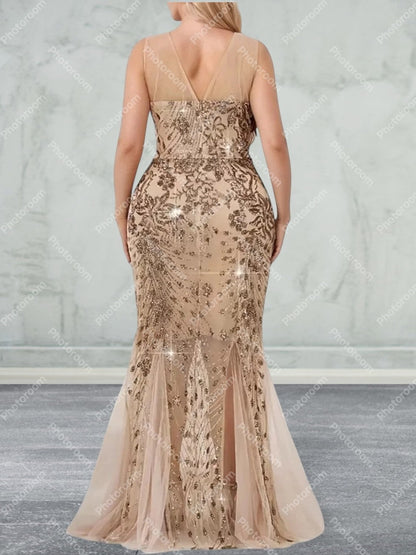 Levoire | Grande Taille Robe De Soirée Sans Manches Bodycon