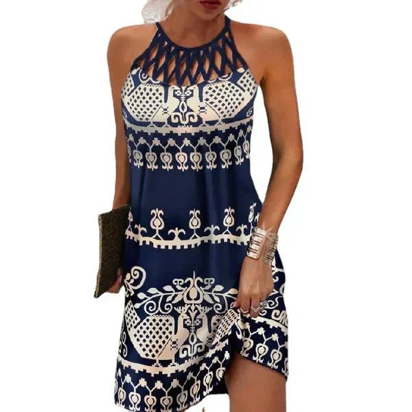 Levoire | Robe En Hippie-Chic Bleu
