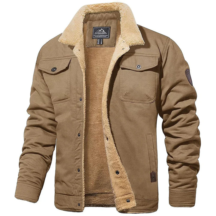 Levoire | Veste Bomber De Collecte De Vin Pour Hommes Beige
