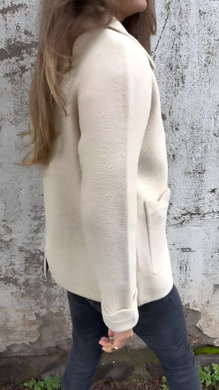 Levoire | Veste À Manches Longues Confortable Avec Fermeture Éclair Et Poches