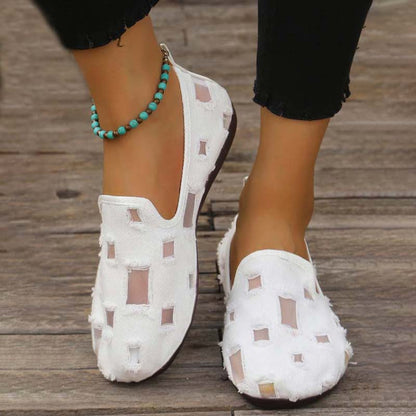 Levoire | Chaussures Décontractées En Mesh Blanc