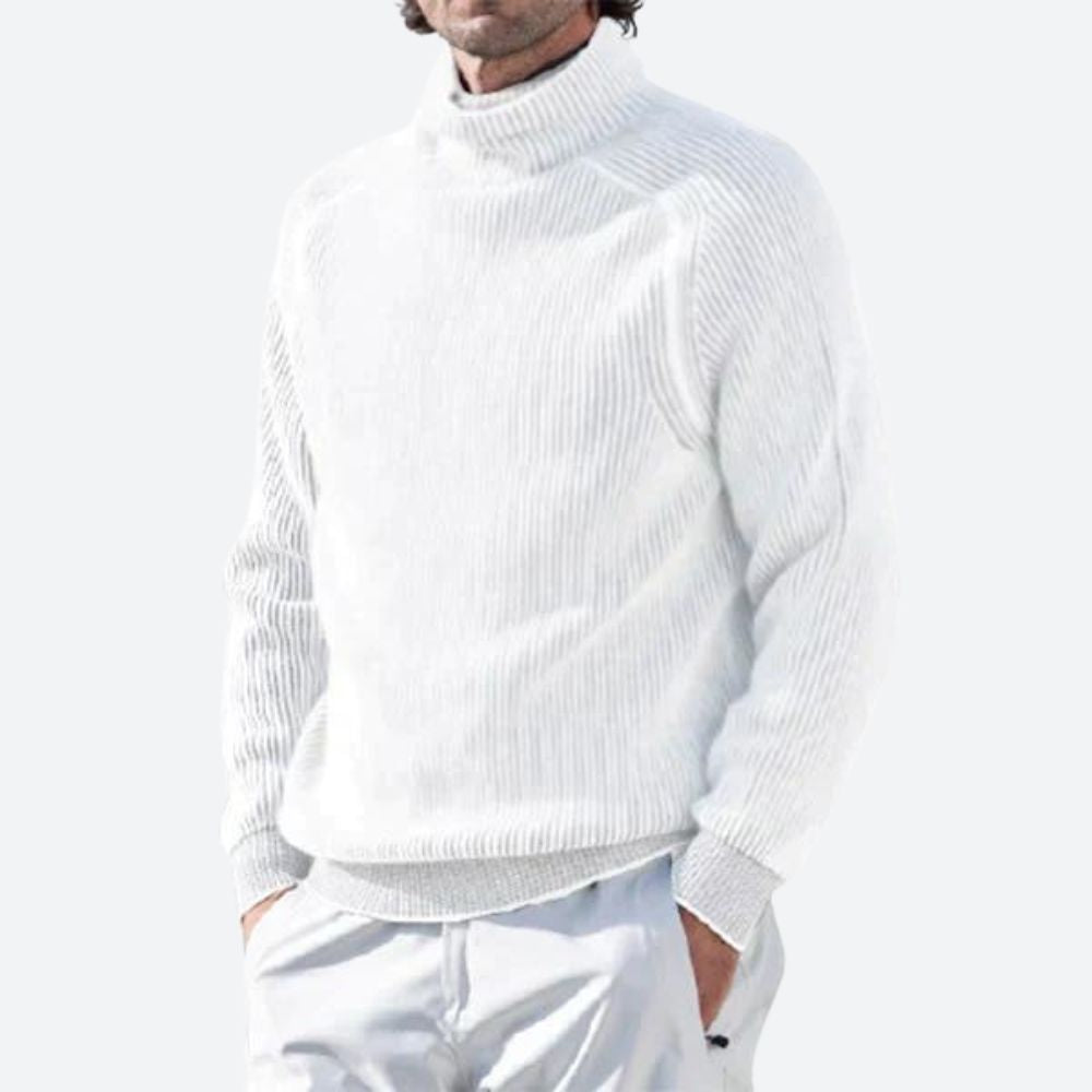 Levoire | Chemise Colonne À Manches Longues Blanc