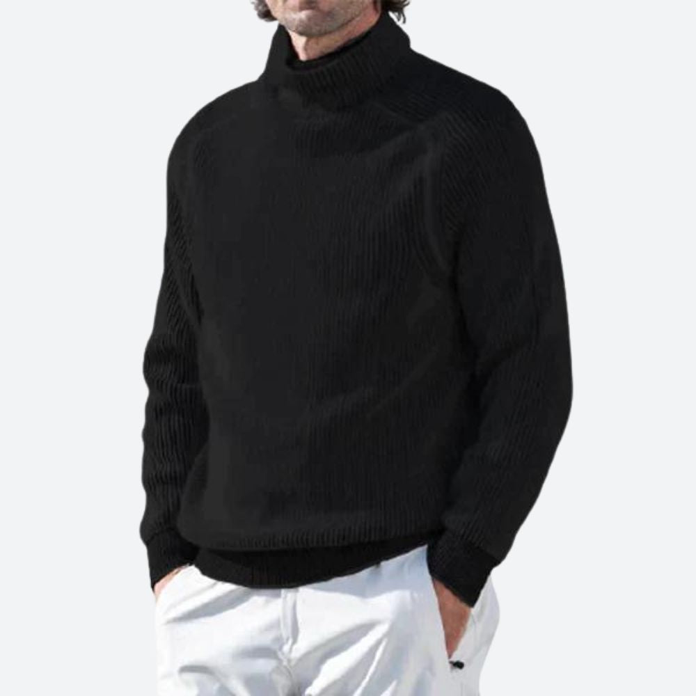 Levoire | Chemise Colonne À Manches Longues Noir