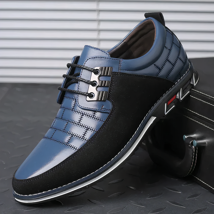Levoire | Peu Communs, Confortables, Légers Chaussures Oxford Pour Hommes Bleu