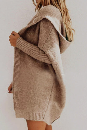 Levoire | Chic Tricoté Manteau À Revers Tressé