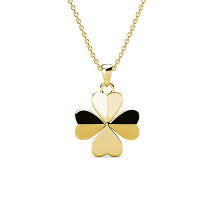 Levoire | et pendentif pétale Clover orné de 6 cristaux Swarovski - Livraison Offerte