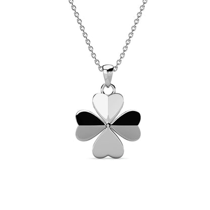 Levoire | et pendentif pétale Clover orné de 6 cristaux Swarovski - Livraison Offerte