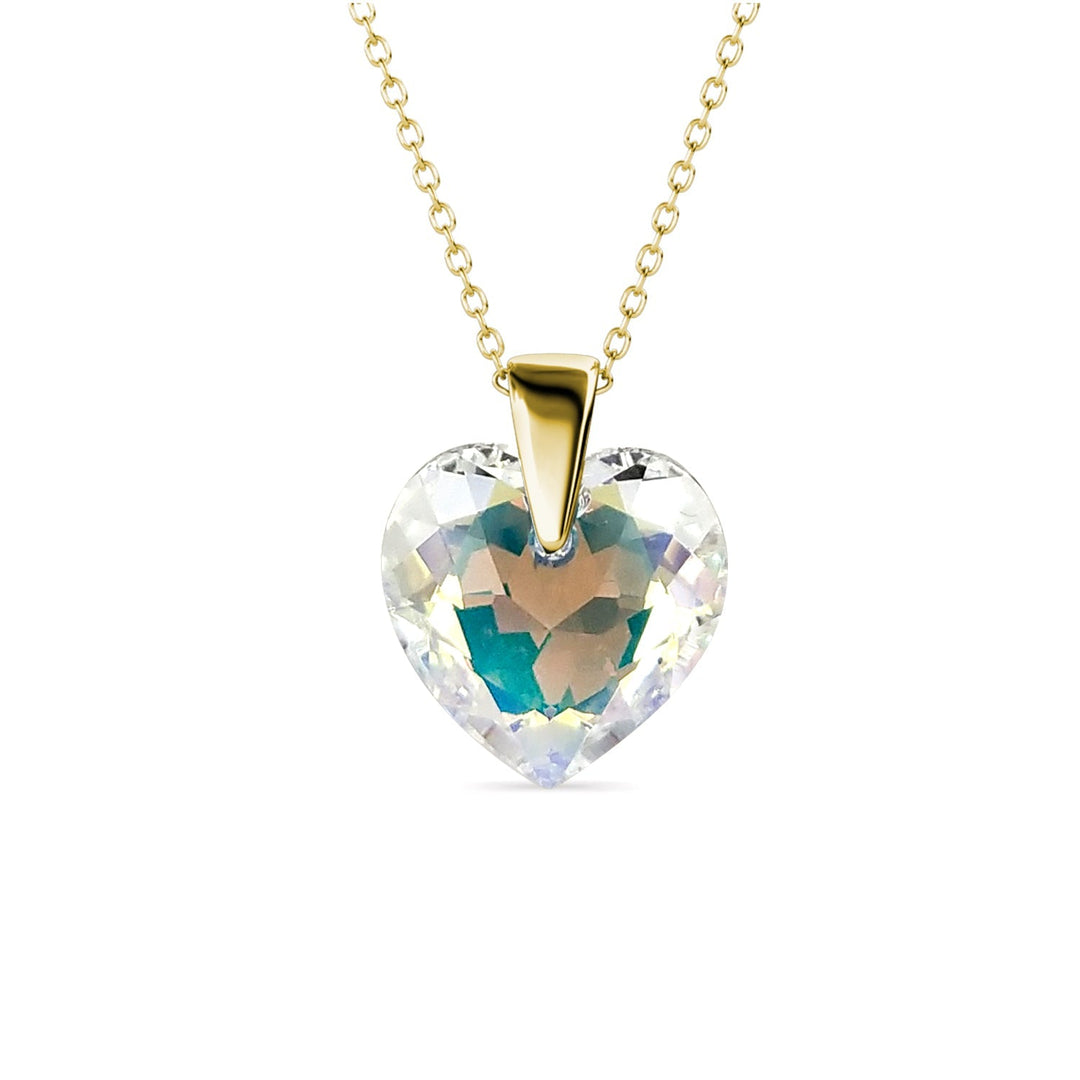 Levoire | Crystaline Heart ornées d'un Cristal Autrichien de très haute qualité - Livraison Offerte
