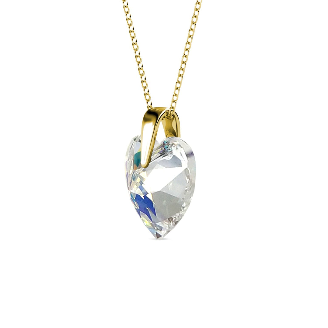 Levoire | Crystaline Heart ornées d'un Cristal Autrichien de très haute qualité - Livraison Offerte