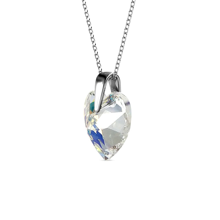 Levoire | Crystaline Heart ornées d'un Cristal Autrichien de très haute qualité - Livraison Offerte