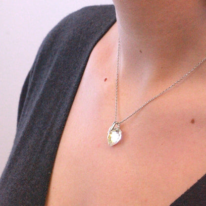 Levoire | Crystaline Heart ornées d'un Cristal Autrichien de très haute qualité - Livraison Offerte