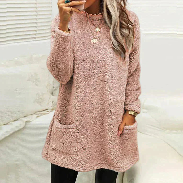 Levoire | Chaud & Confortable Tricot De Récolte De Vin Rosa