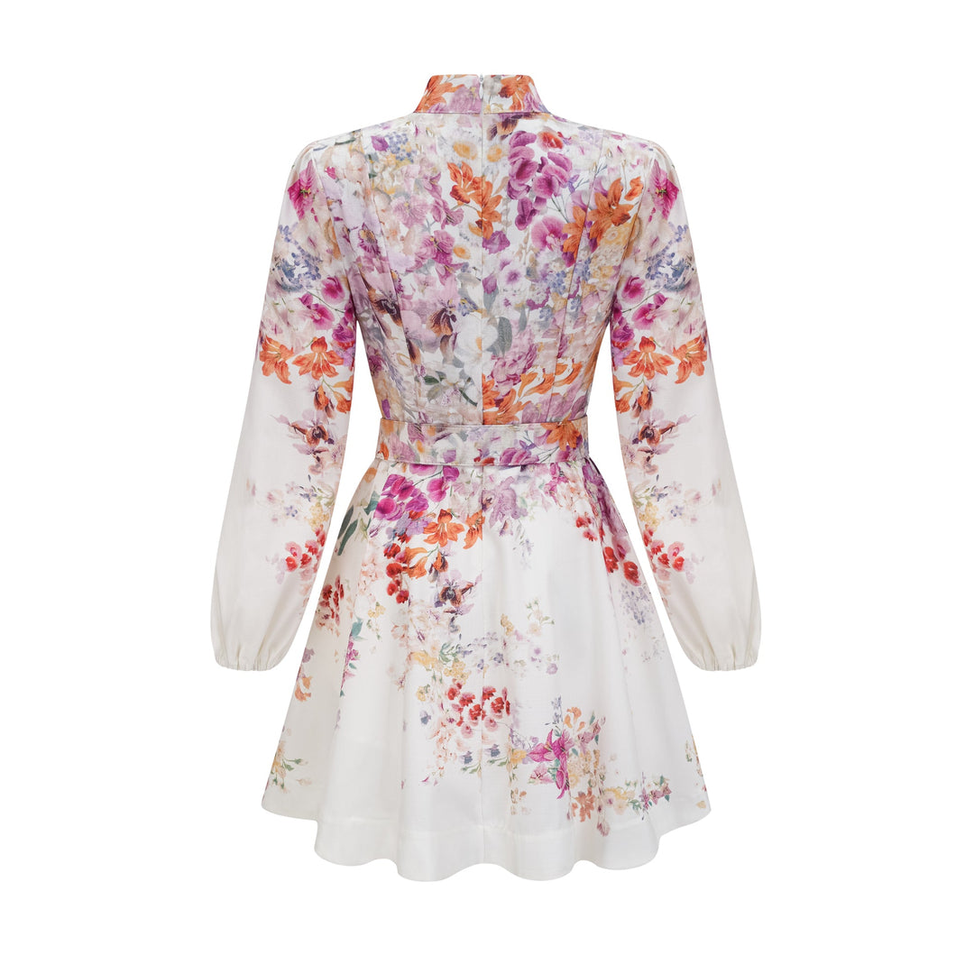 Levoire | Robe Midi En Or Ornée De Cristaux