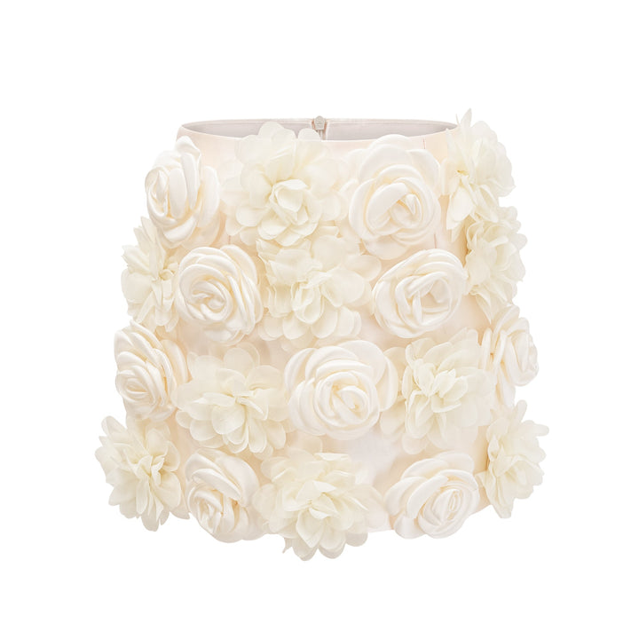 Levoire | Jupe Mini À Motif Floral Façon