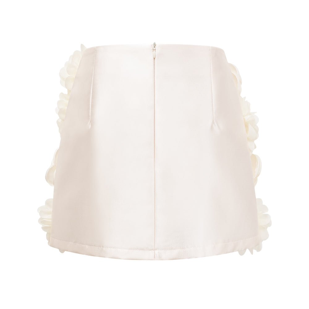 Levoire | Jupe Mini À Motif Floral Façon