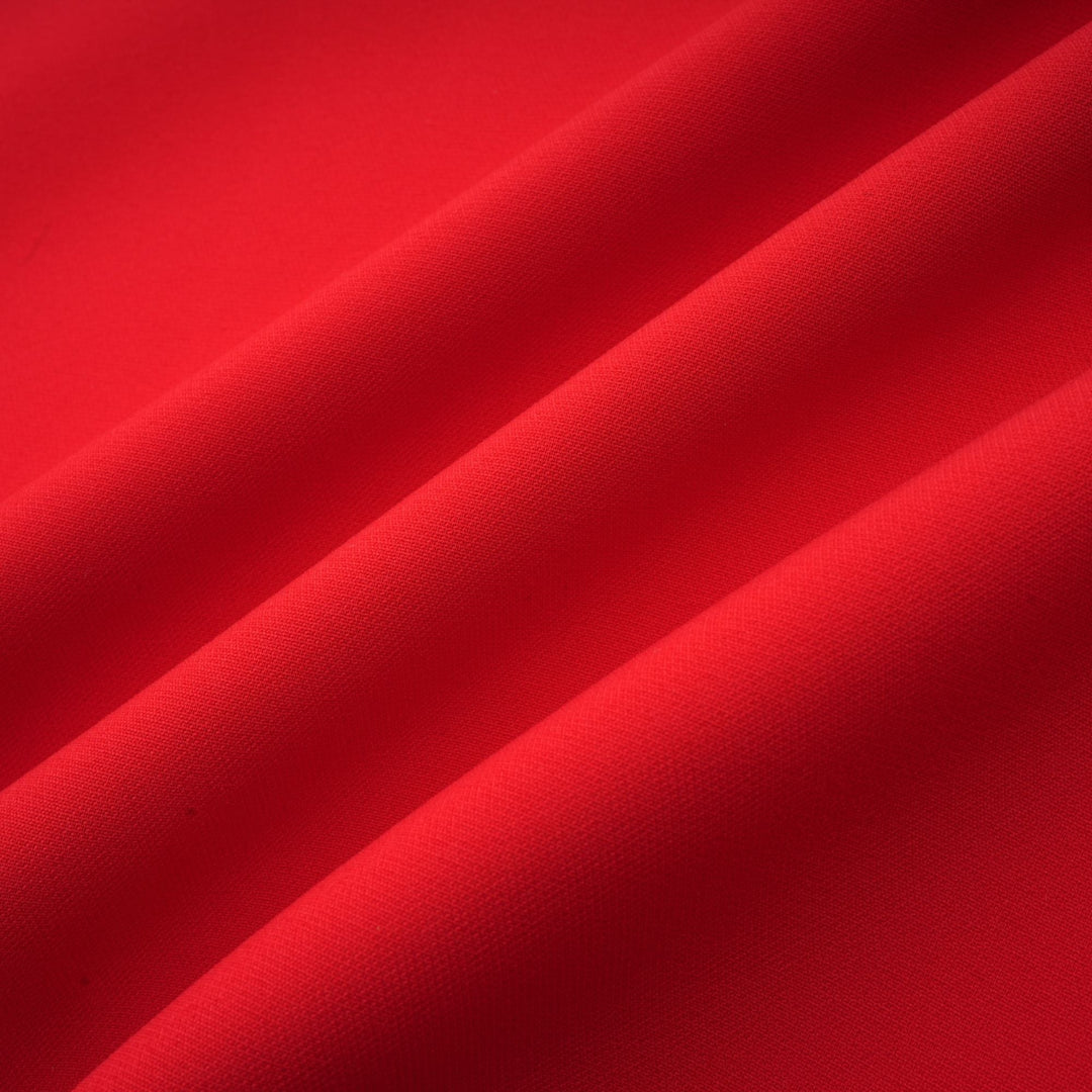 Levoire | Robe Mini À Découpe Baillement De Manche Pétale Rouge