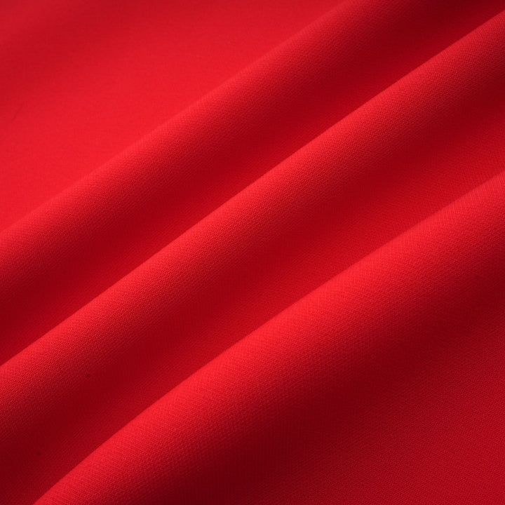Levoire | Robe Mini À Découpe Baillement De Manche Pétale Rouge