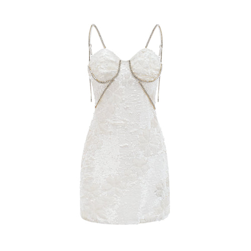 Levoire | Robe Mini Bustier Décorée