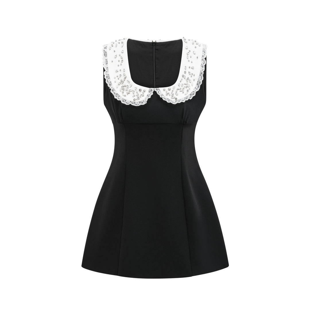 Levoire | Robe Mini Décorée De Cristal Luxueuse