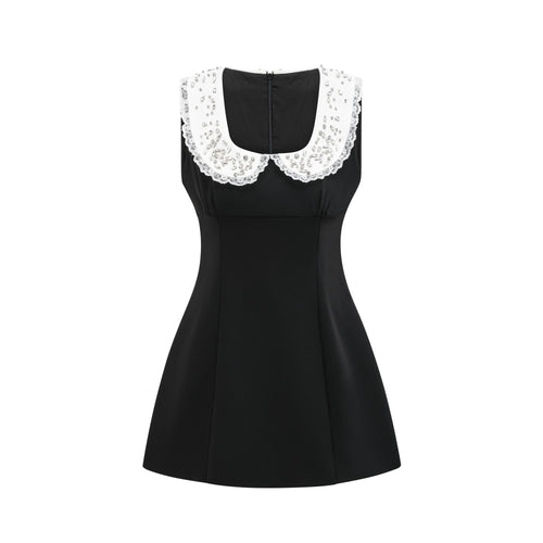 Levoire | Robe Mini Décorée De Cristal Luxueuse