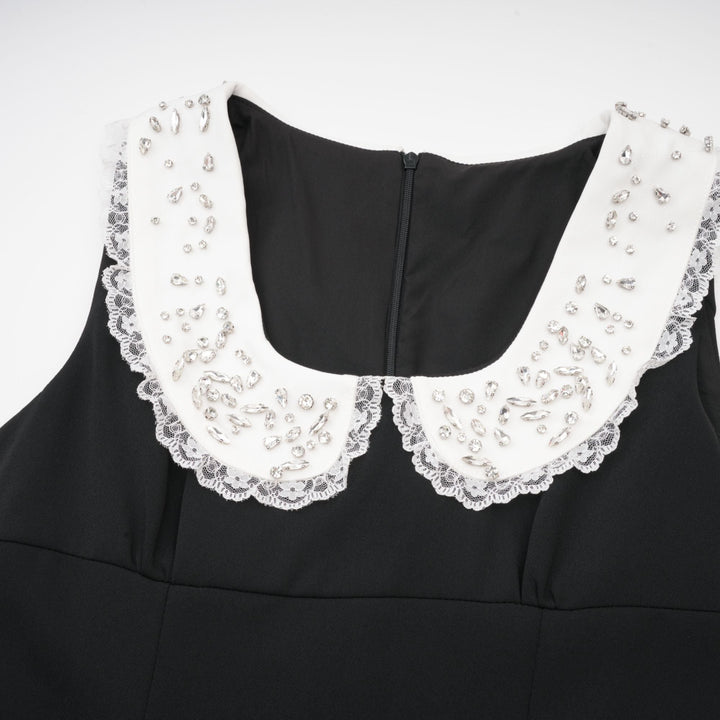 Levoire | Robe Mini Décorée De Cristal Luxueuse