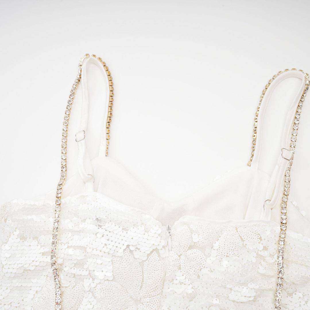 Levoire | Robe Mini Bustier Décorée