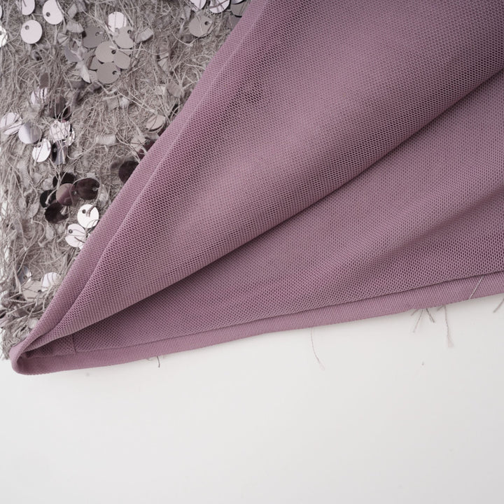Levoire | Robe Mini Décorée Lila