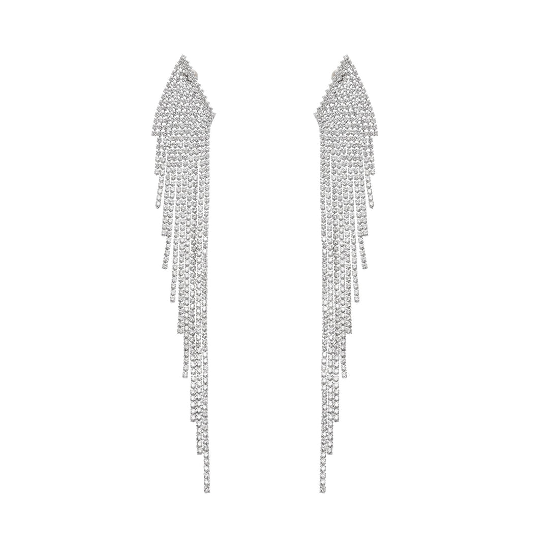 Levoire | Argent Boucles D'Oreilles Franges Poli