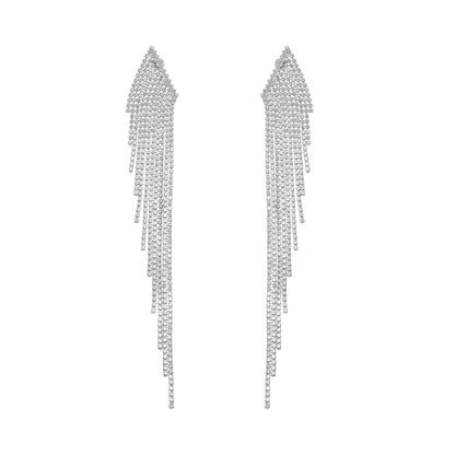 Levoire | Argent Boucles D'Oreilles Franges Poli