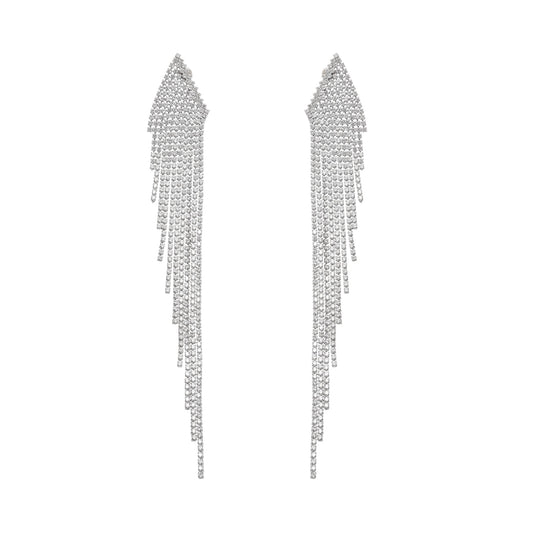 Levoire | Argent Boucles D'Oreilles Franges Poli