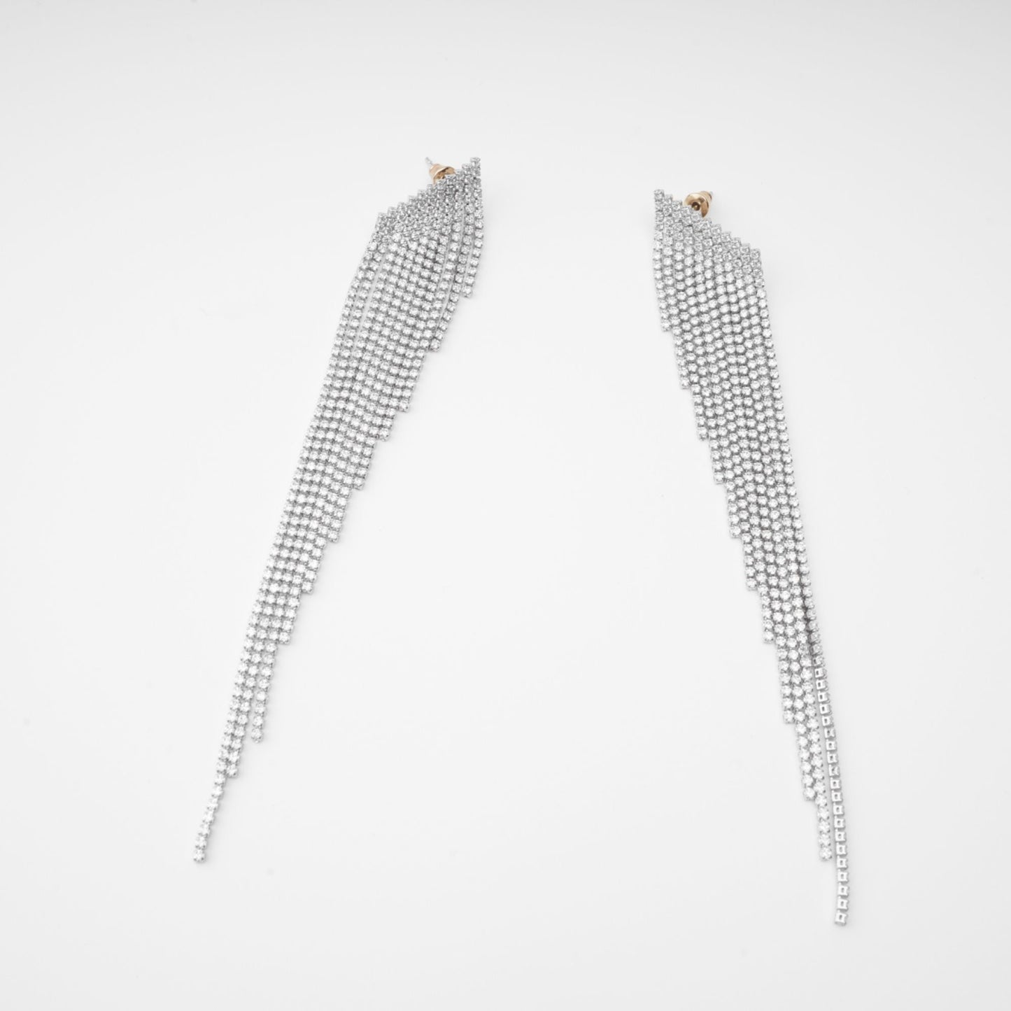 Levoire | Argent Boucles D'Oreilles Franges Poli