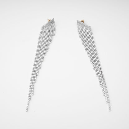 Levoire | Argent Boucles D'Oreilles Franges Poli