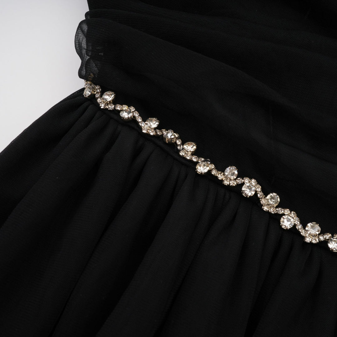 Levoire | Robe Mini En Tulle Garnie