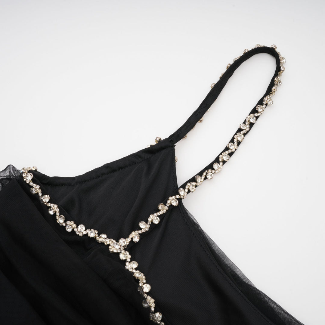 Levoire | Robe Mini En Tulle Garnie