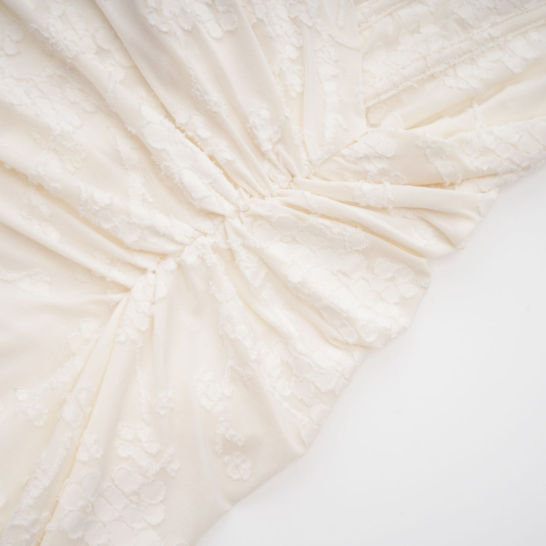 Levoire | Robe Maxi Jacquard Fleurs