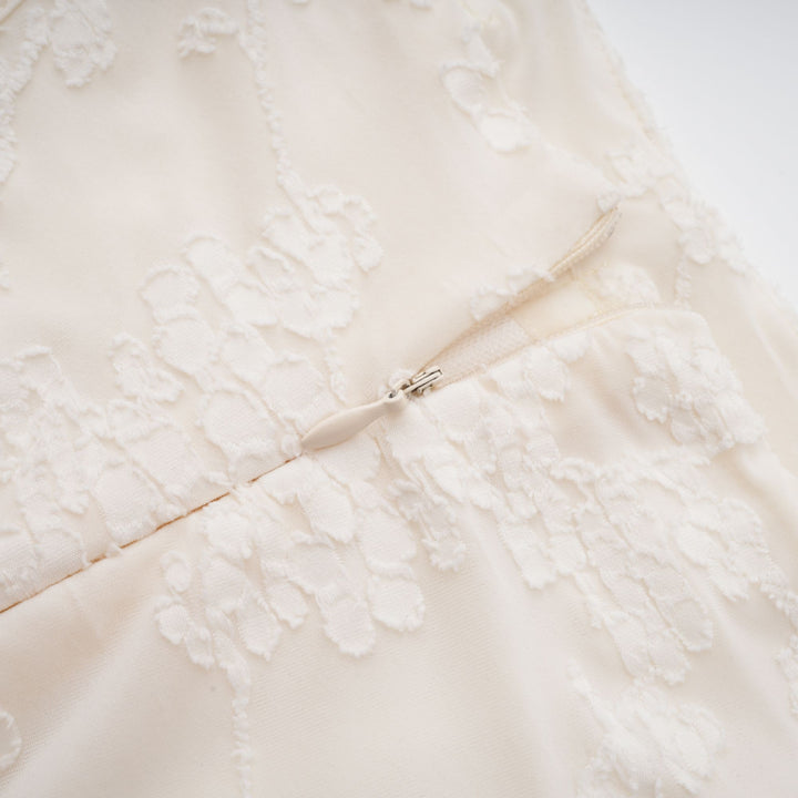 Levoire | Robe Maxi Jacquard Fleurs