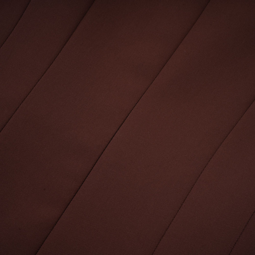 Levoire | Robe Mini À Encolure Asymétrique Marron Puff