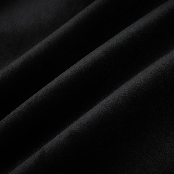 Levoire | Robe Mini En Velours Noir Ornée De Cristaux