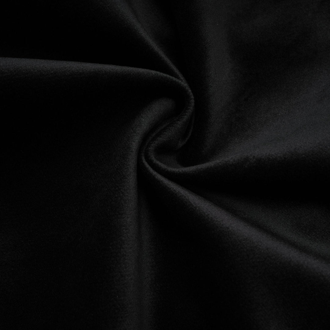 Levoire | Robe Mini En Velours Noir Ornée De Cristaux